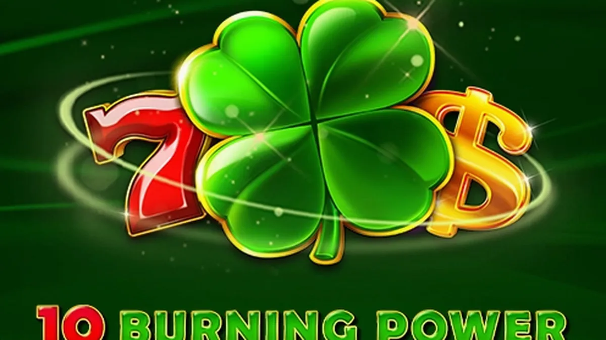 Tampilan visual mesin slot 10 Burning Power dengan simbol buah yang cerah
